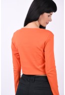 Cardigan Dama Only Onlmegan Orange .Com
